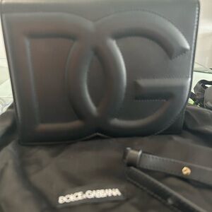 Dolce & Gabbana Black Embossed  Bag